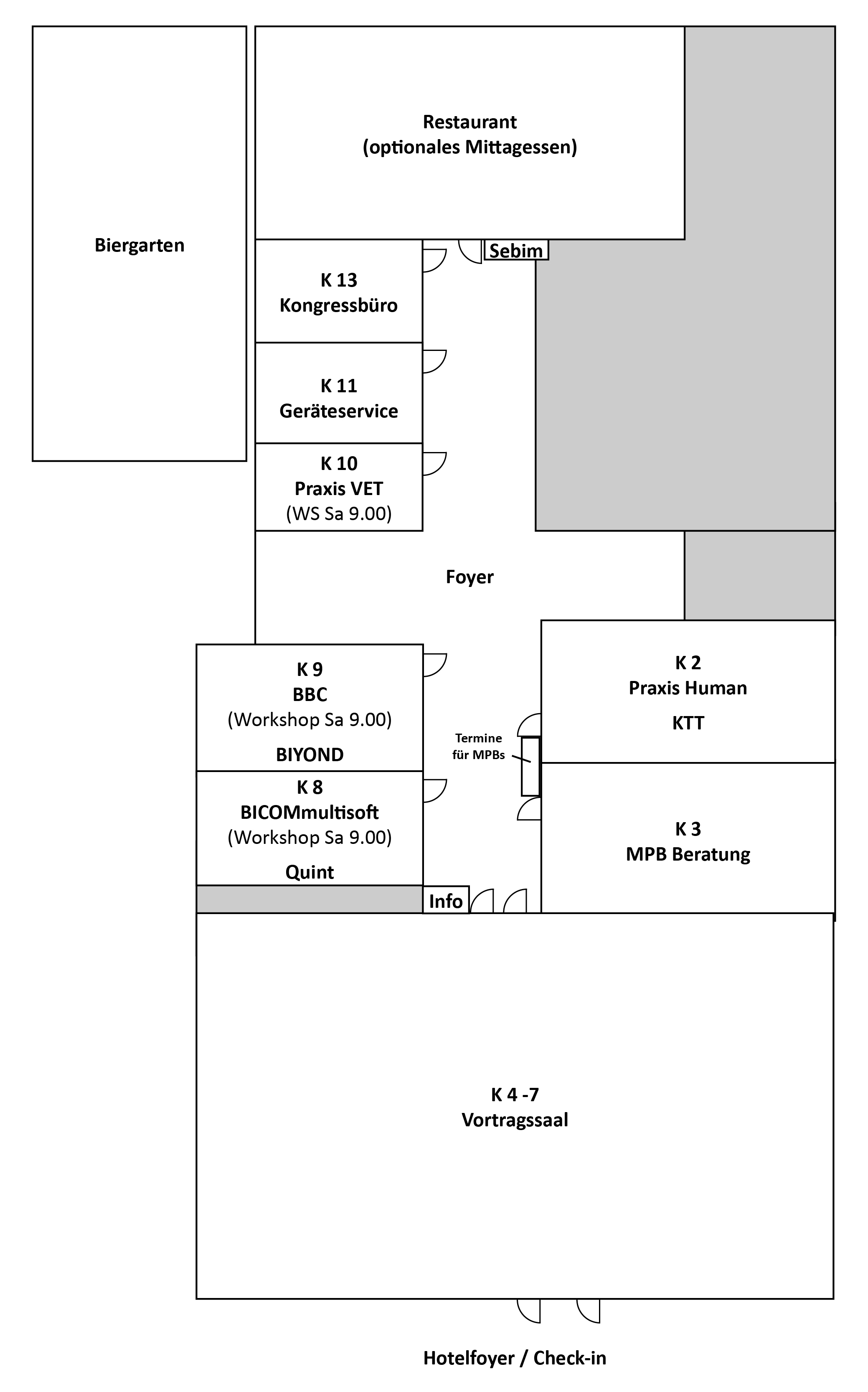 Lageplan des Veranstaltungsorts